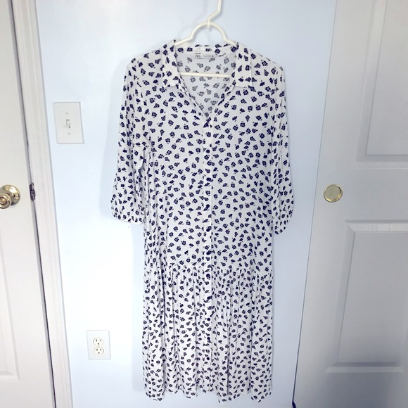Long Floral Dress | Zara - Picture 1 of 7